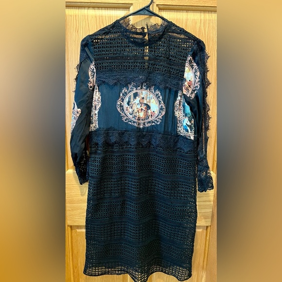 Vintage Silk & Lace Women’s Dress Size Small - Picture 3 of 16